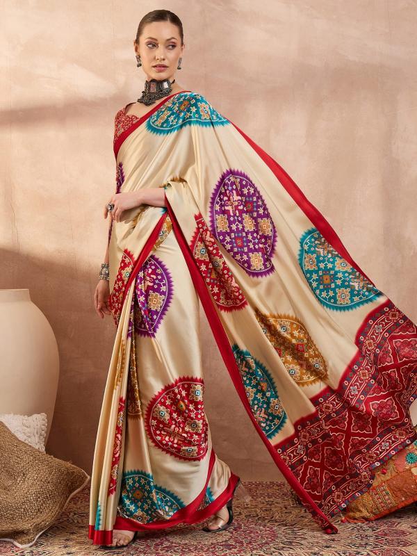 Dazira Brand presents Luxe 26 Sarees Catalogue Fabric Satin
