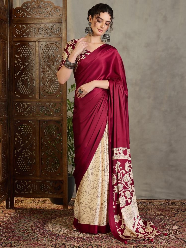 Dazira Brand presents RAGA VOL 2 Sarees Catalogue Fabric Satin