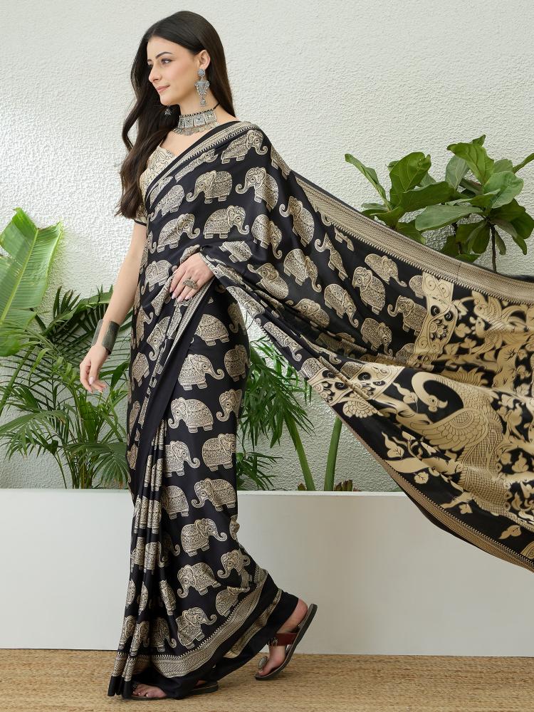 Dazira Brand presents RAGA VOL 3 Sarees Catalogue Fabric Satin