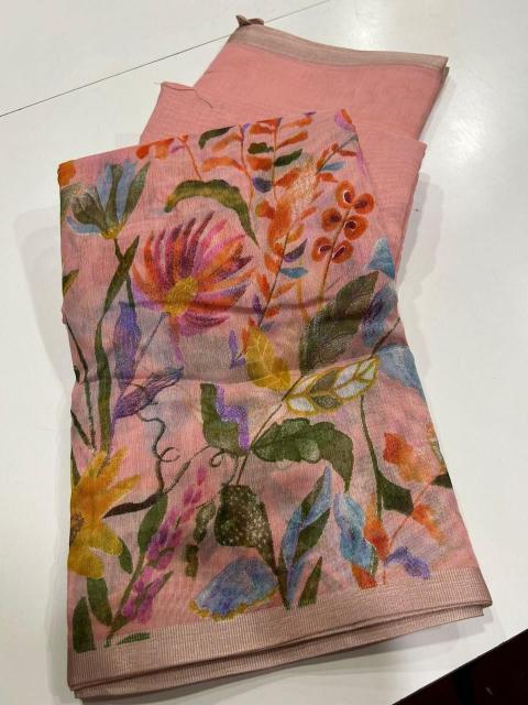 Dazira LINEN DIGITAL PRINTED Bulk saree suppliers in Kolkata