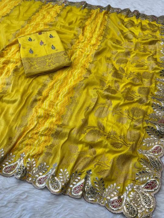 Dazira Russian silk Saree distributors in Kolkata