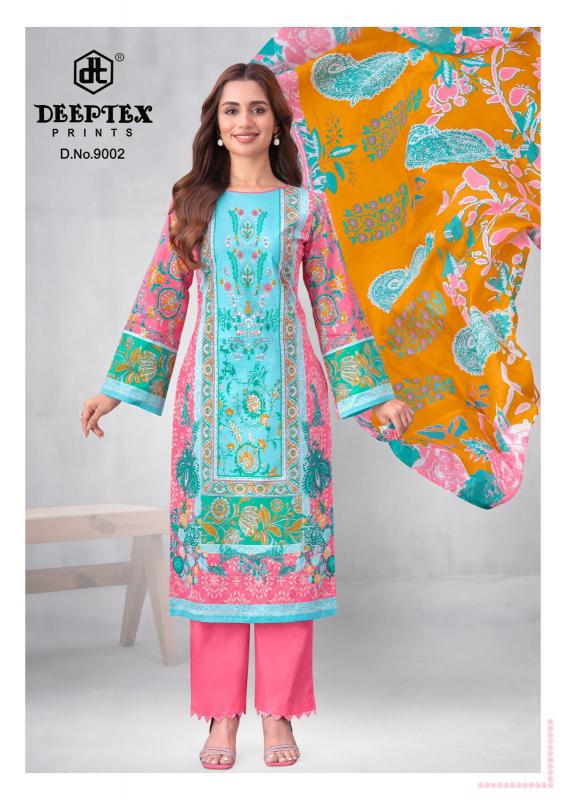 Deeptex Roohi Zara Vol-9 – Karachi Readymade Kurti Pant With Dupatta - Wholesale Catalog
