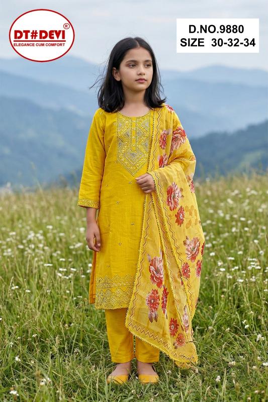 DT Devi KAYLA-7 Kids designer kurtis