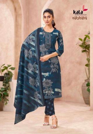 Kala Nakshatra Vol-5 – Kurti Pant With Dupatta - Wholesale Catalog