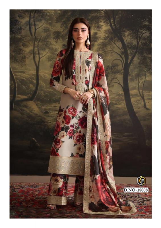 KevalFab N.X Hit Vol-18 – Karachi Dress Material - Wholesale Cataloge
