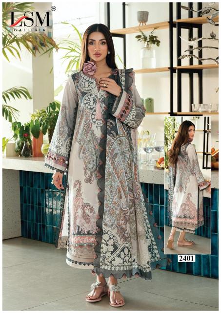 Lsm Parian Dream Vol-24 – Karachi Dress Material - Wholesale Catalog