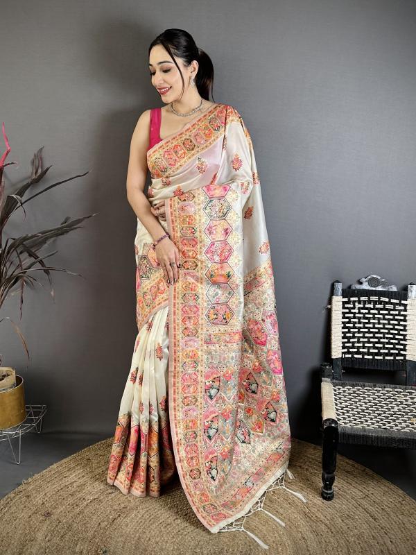 PASHMINA-VOL-6 Best place to buy wholesale sarees in Delhi