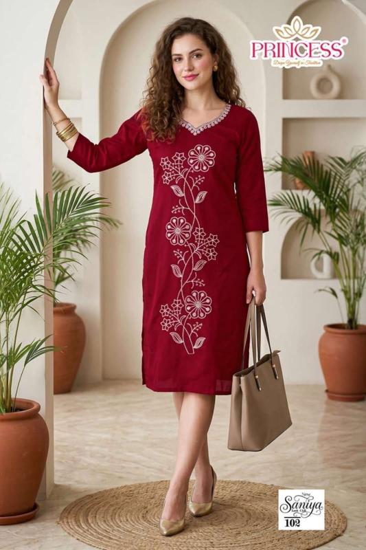 Princess Saniya catalog kurti wholesaler in belgaum