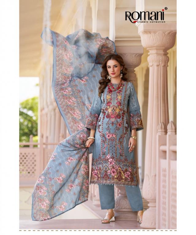 Romani Aarzu Vol-34 – Pakistani Readymade Kurti Pant With Dupatta - Wholesale Catalog