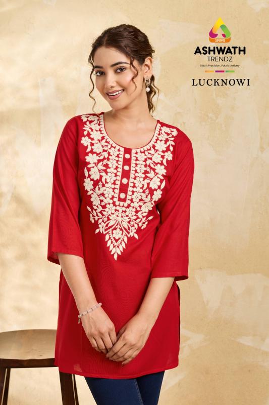 Ashwath Lucknowi catalog wholesale kurtis in surat sushira