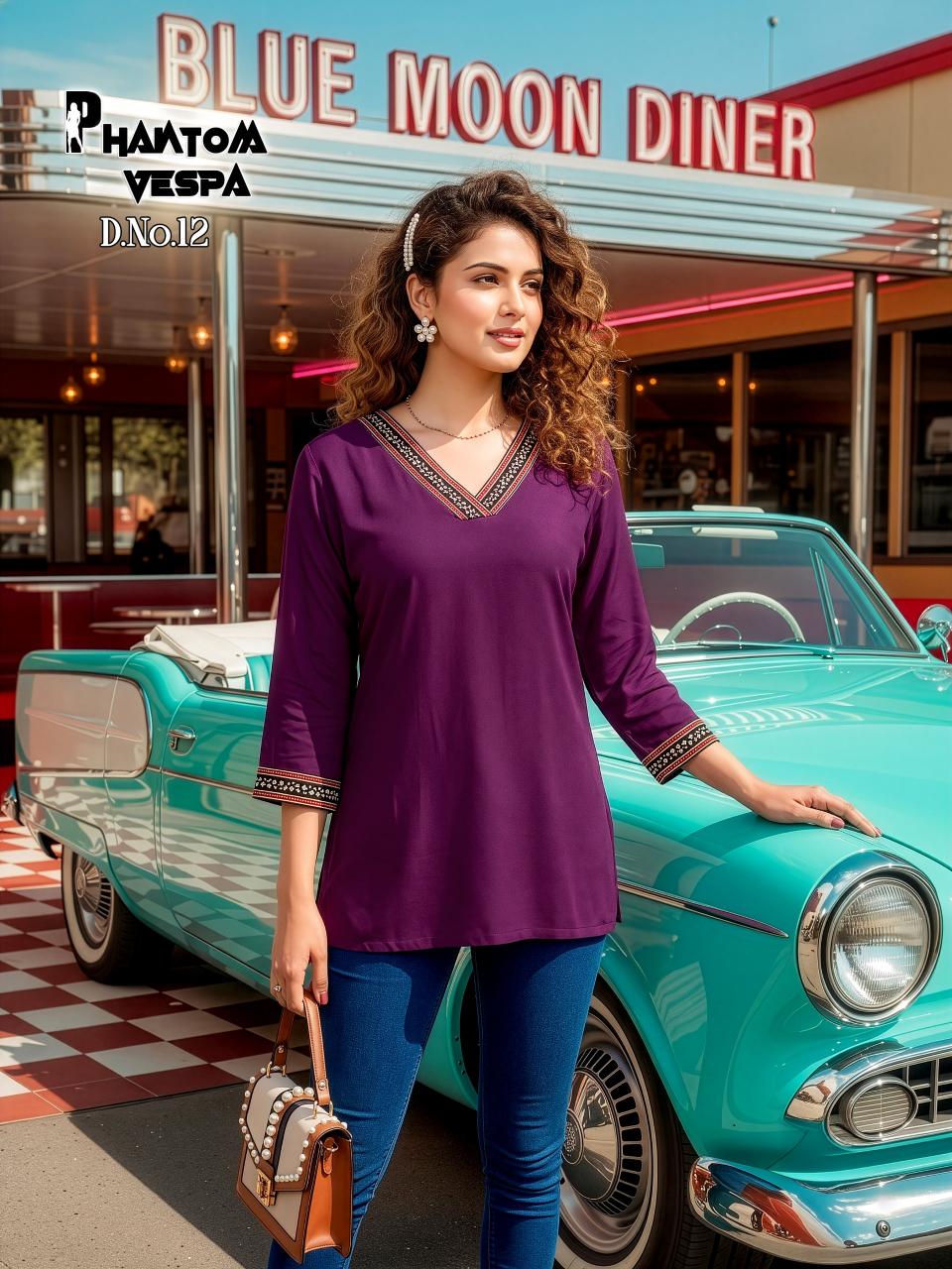 Felocity Phantom Vespa catalog kurti wholesaler in ajmer