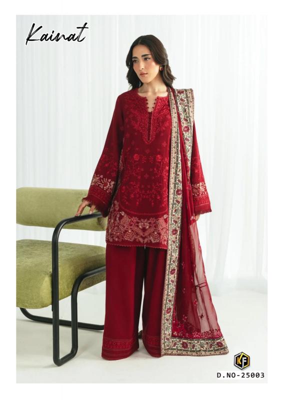 Keval Fab Kainnat Vol 25 – Karachi Readymade Kurti Pant With Dupatta