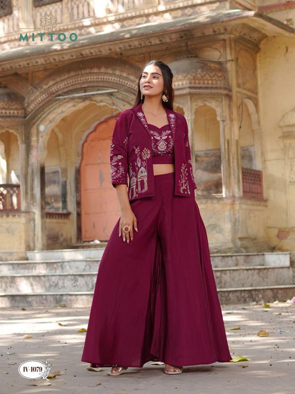 Mittoo Ruksat catalog desginer indo western dress