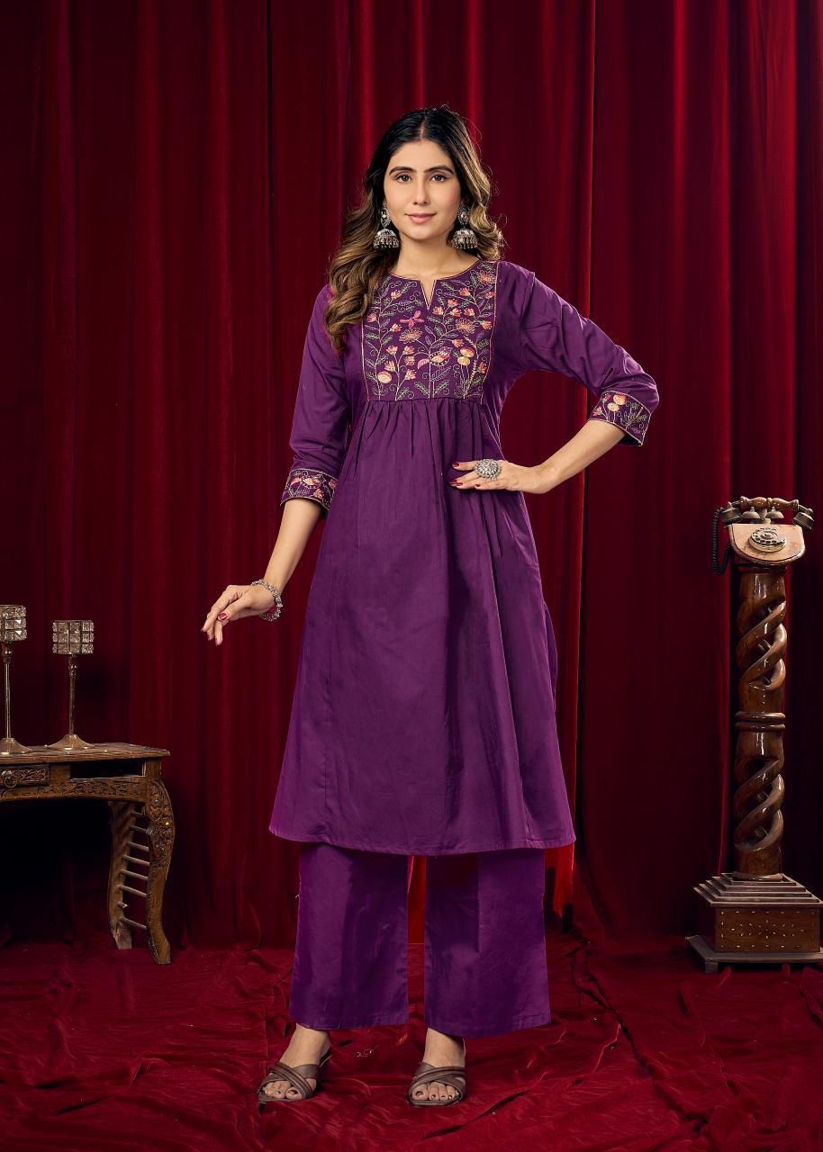 Pirohi Neeta vol 2 catalog indo western cord set