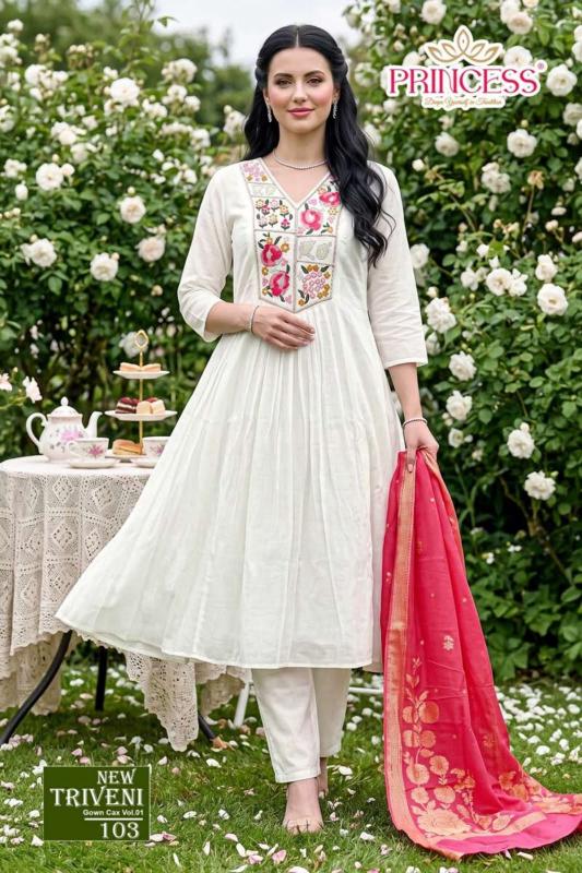 Princess New Triveni 0.2 catalog kurti online wholesale