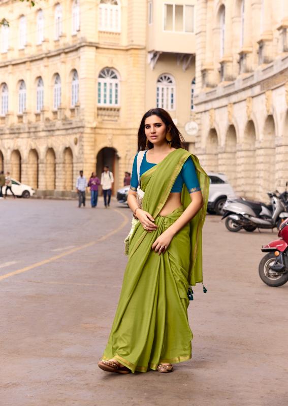 Sr Nera catalog plain sarees wholesale