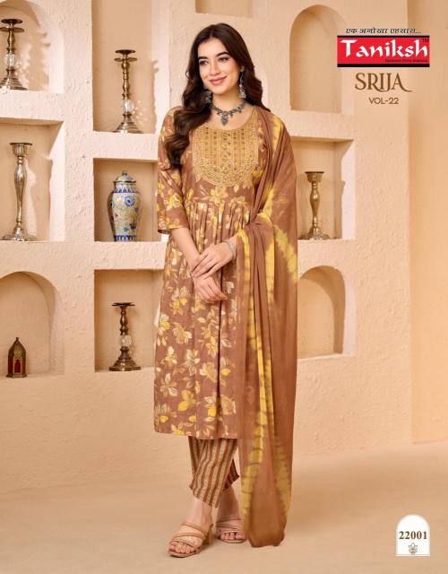Taniksh Srija vol 22 catalog kurtis wholesale at cheap prices