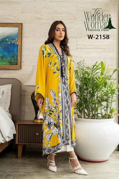 The Wonder Woman W 2158 catalog kaftan kurtis online wholesale