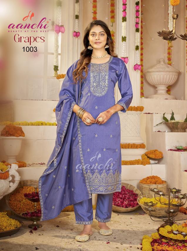 Aanchi Grapes catalog fancy kurtis wholesale in chennai