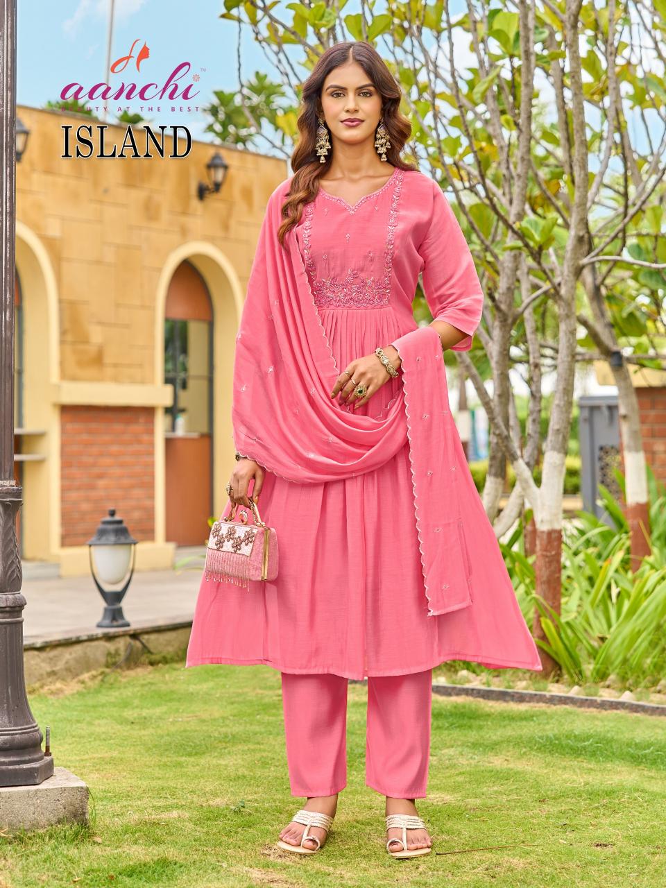Aanchi Island catalog sangria kurtis wholesale