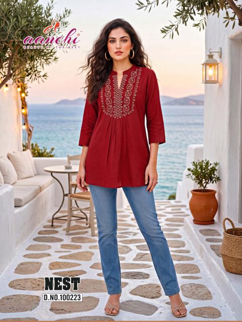 Aanchi Nest 0.1 catalog kanpur wholesale kurti market
