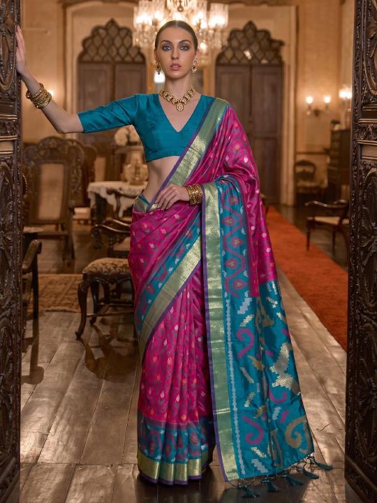 ADISHREE SILK by SHREE SHYAM FASHION fancy designer Soft Silk fabric saree wholesale with Fancy latkan