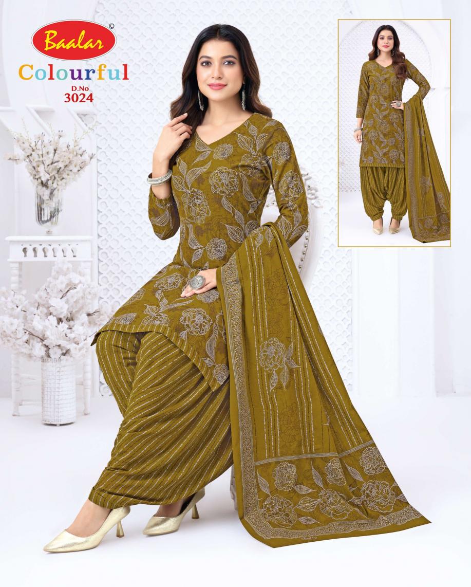 Baalar Colourful Vol 30 – Dress Material Wholesale Catalog