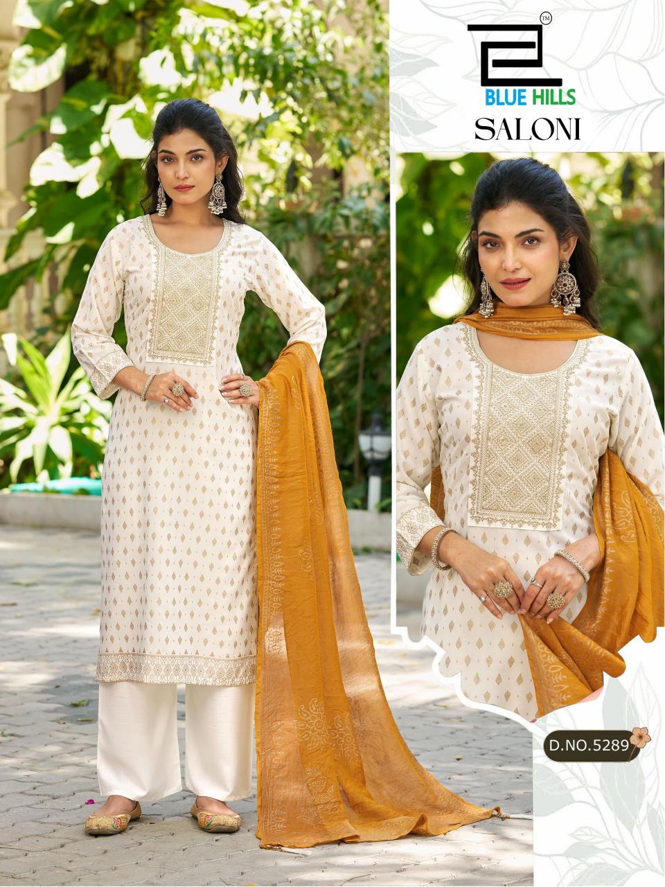 Blue Hills Saloni Nx catalog designer kurtis wholesale online