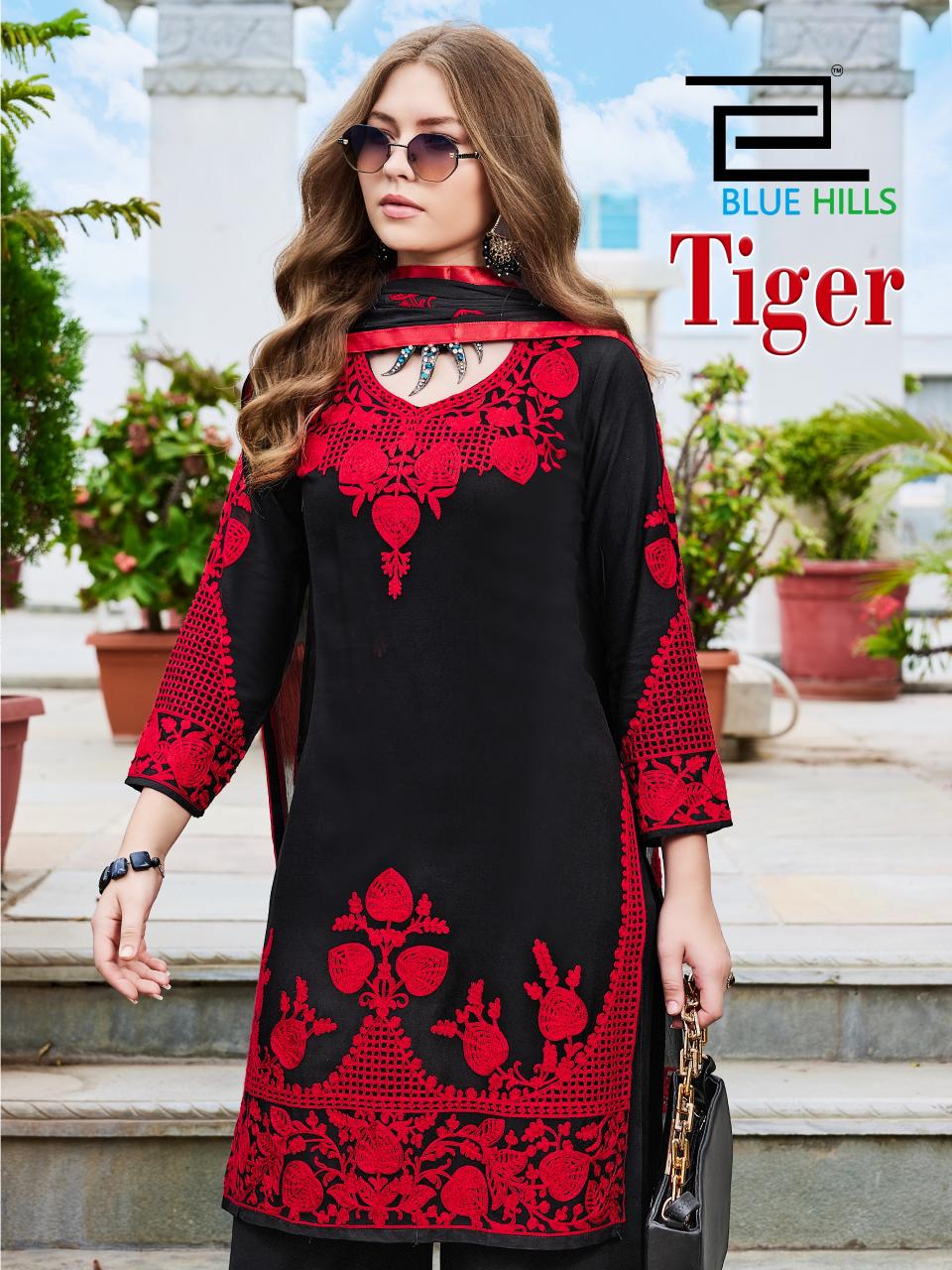 Blue Hills Tiger catalog garmento wholesale ladies kurtis catalog