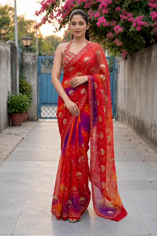 Dazira Georgette vol 46 catalog georgette wholesale saree centre