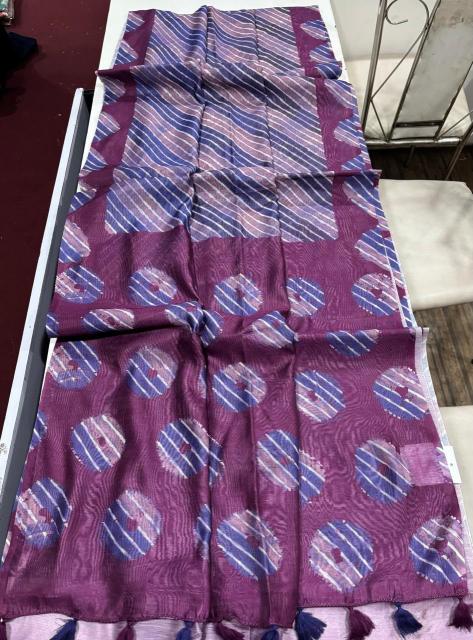 Dazira Linen Digital Print vol 19 catalog linen sarees wholesale surat