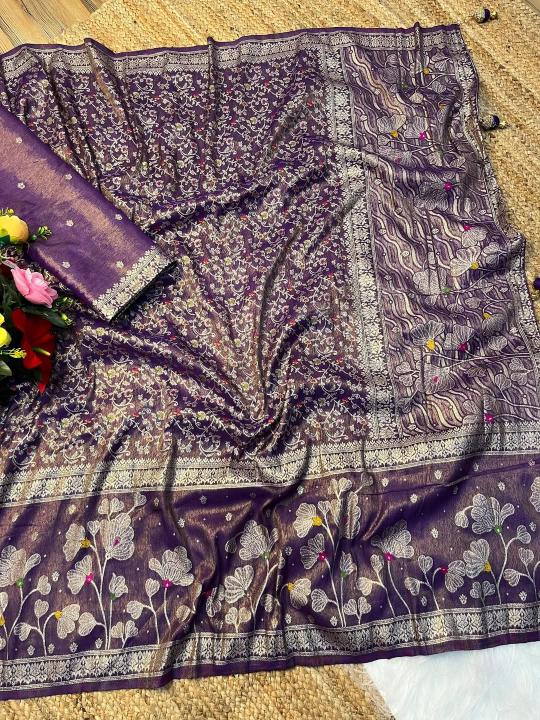 Dazira Organza Tissue silk vol 5 catalog organza sarees wholesale in hyderabad