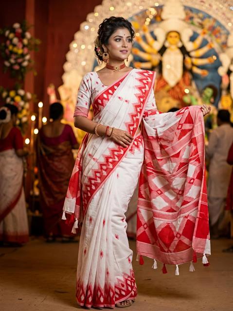 Dazira SC 08 catalog Ddurga pooja special sarees 
