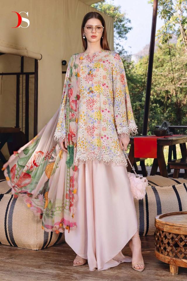 Deepsy Maria B MPrint 25 Vol 8 catalog cotton Dupatta pakistani cotton suits wholesale price