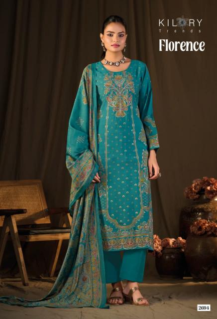 Kilory Florence catalog salwar kameez materials wholesale bangalore