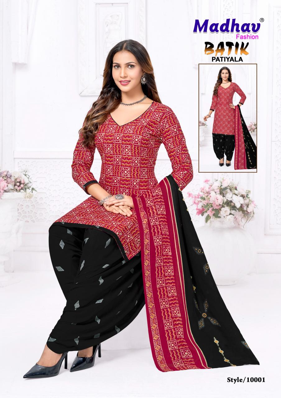 Madhav Batik Vol 10 – Dress Material Wholesale Catalog