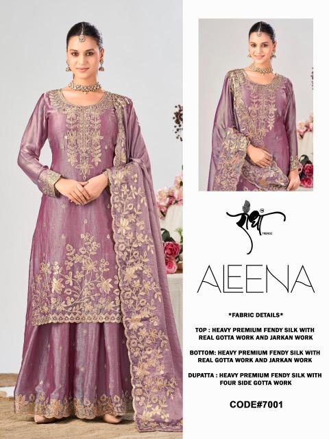 Radha Trendz Aleena catalog semi stitched salwar kameez wholesale