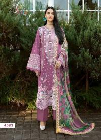 Shree Fabs Mushq Lawn Collection 26 Vol 2 catalog Cotton Dupatta pakistani suits wholesaler in india