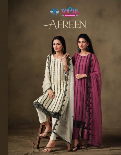 Vipul Afreen catalog wholesale salwar kameez online shopping india