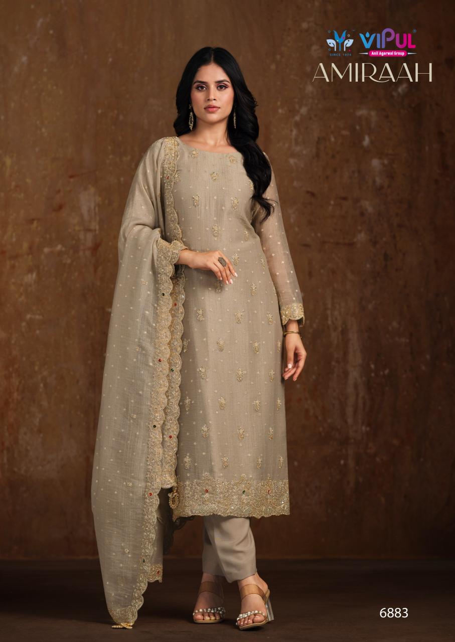 Vipul Amiraah catalog salwar kameez material wholesale in mumbai