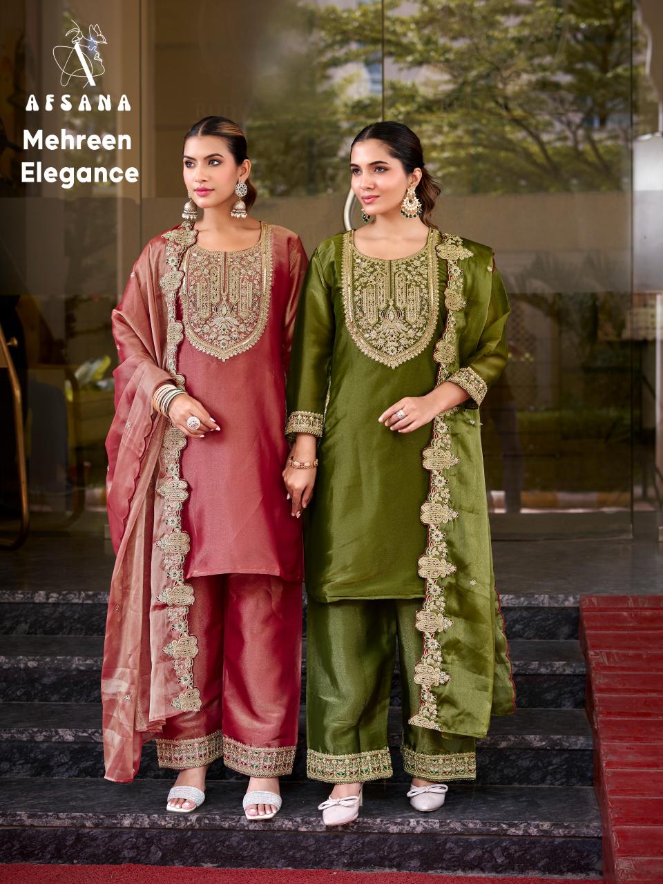 Afsana Mehreen Elegance catalog wholesale pakistani salwar kameez online