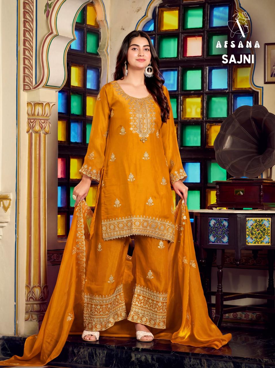 Afsana Sajni catalog designer salwar kameez wholesalers uk