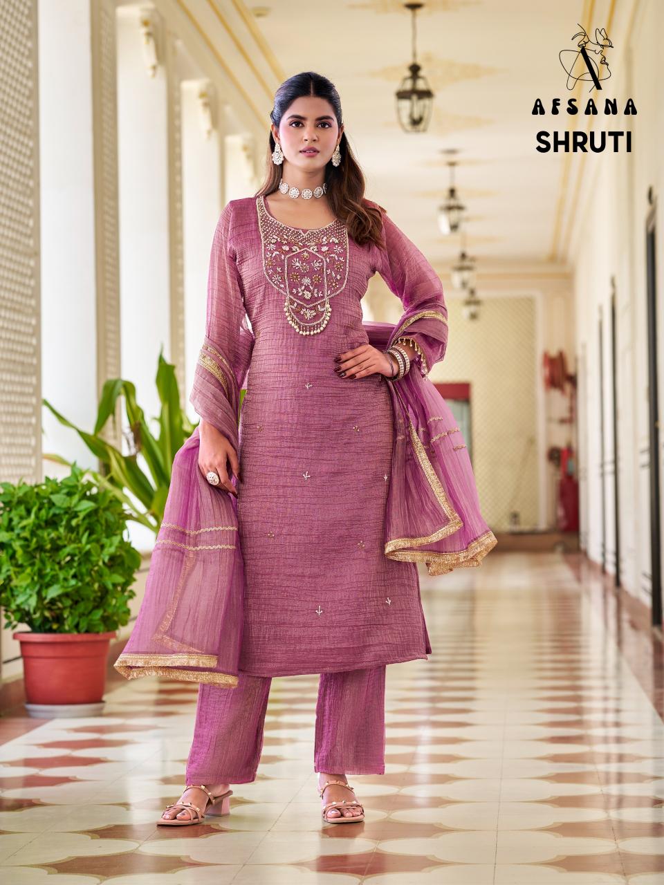 Afsana Shruti catalog designer salwar kameez wholesale online