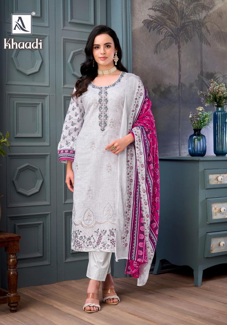 Alok Khaadi catalog surat dress material sdc 0621