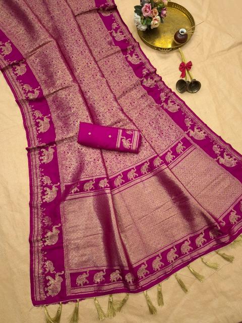 Dazira Banarasi Khadi Silk vol 3 catalog banarasi sarees wholesale online