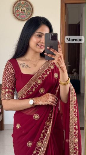 Dazira Georgette vol 63 catalog nauvari saree wholesale market in mumbai