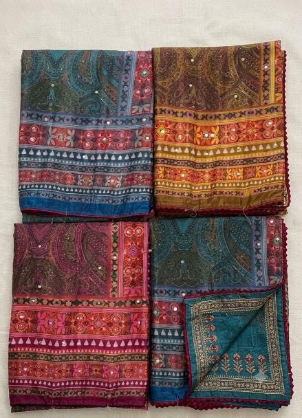 Dazira Kanika 0.1 catalog ajrakh modal silk saree wholesale