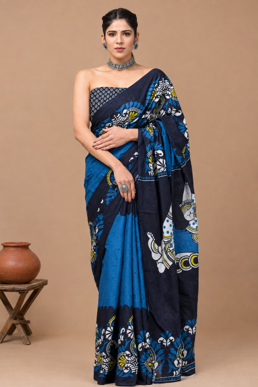 Dazira Mal Mal Cotton vol 9 catalog bhagalpuri cotton sarees wholesale