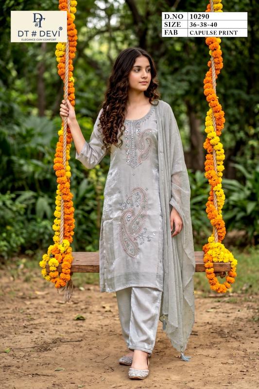 Dt Devi Minisha 10290 catalog kids wear wholesale market in surat
