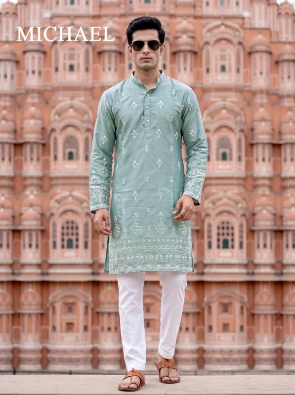 Felocity Michael catalog mens kurta wholesale Delhi